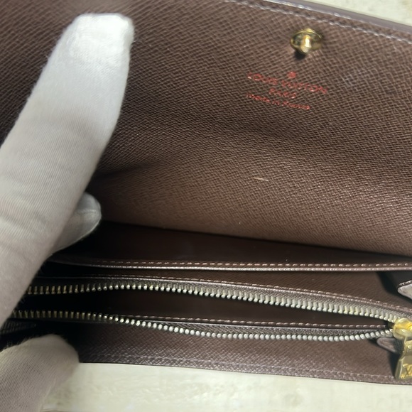 Louis Vuitton Damier Sarah Long Wallet - Picture 14 of 16